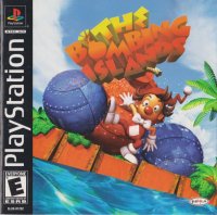 Bombing Islands Playstation US box art